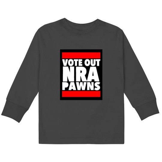 Discover Vote out NRA Kids Long Sleeve T-Shirts