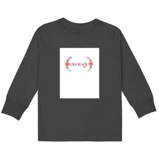 Discover Virology(2) Kids Long Sleeve T-Shirts