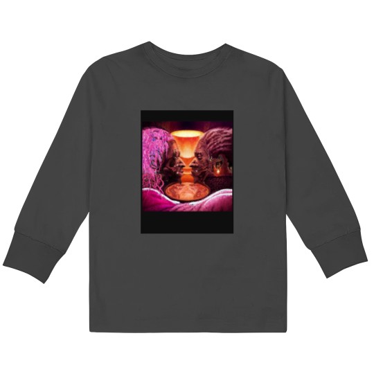 Discover Young ThugPNK album cover Kids Long Sleeve T-Shirts