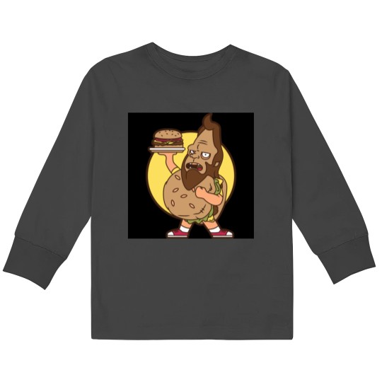 Discover Beefsquatch Big Boy Kids Long Sleeve T-Shirts
