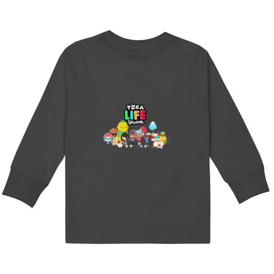 Discover toca boca (25) Kids Long Sleeve T-Shirts