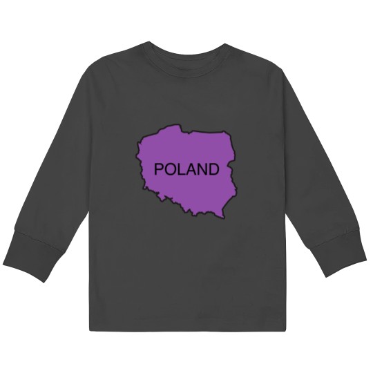 Discover WOCK  POLAND206 Kids Long Sleeve T-Shirts