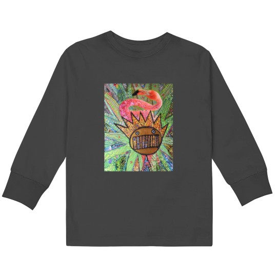 Discover Ween Boognish and Flamingo Kids Long Sleeve T-Shirts