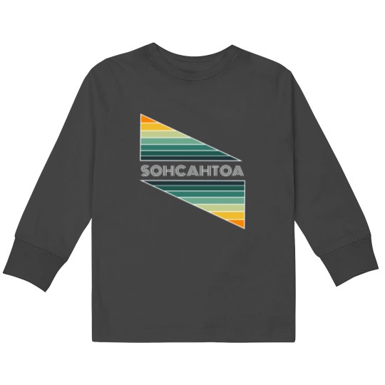 Discover SOHCAHTOA Kids Long Sleeve T-Shirts