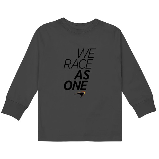 Discover We Race Kids Long Sleeve T-Shirts