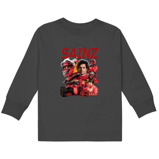Discover carlos sainz flash55 Kids Long Sleeve T-Shirts