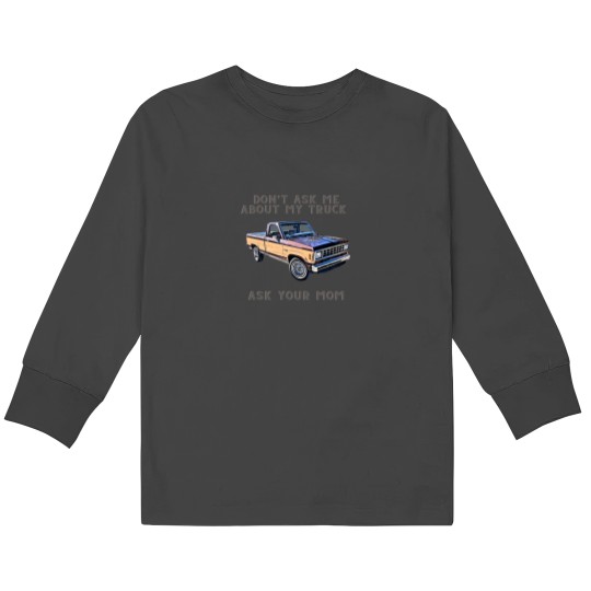 Discover Ask your Mom TEE Kids Long Sleeve T-Shirts