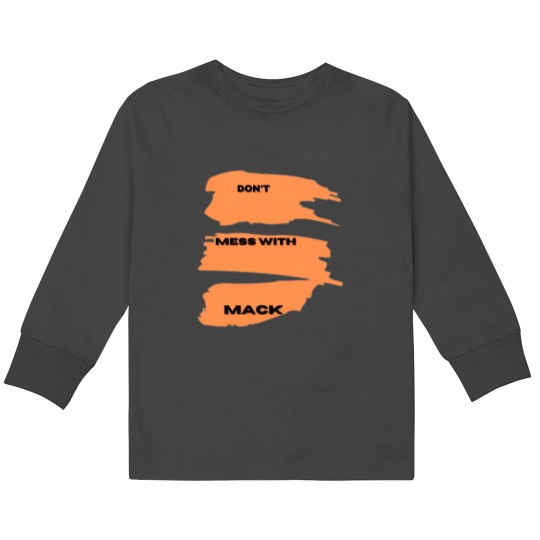 Discover Mattress Houston Mack Hater Kids Long Sleeve T-Shirts