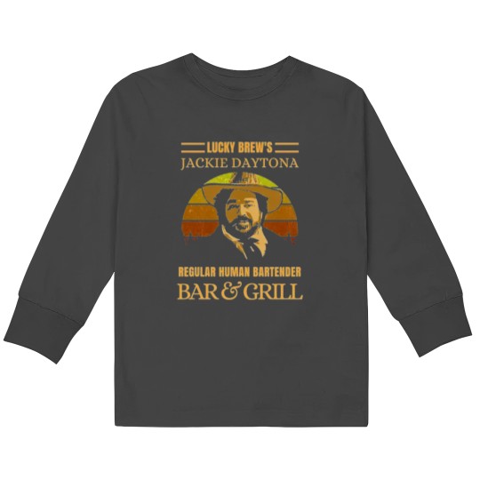 Discover Wwdits Jackie Daytona- Regular Human Bartender Kids Long Sleeve T-Shirts