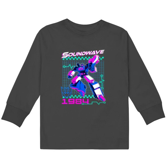Discover Womens Transformers Soundwave 1984 Kids Long Sleeve T-Shirts