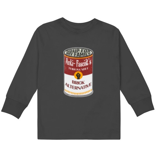 Discover Antifa soup, Soup For My Family new edition Kids Long Sleeve T-Shirts