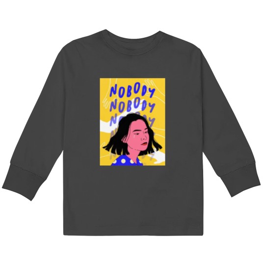 Discover Mski - Nobody Kids Long Sleeve T-Shirts