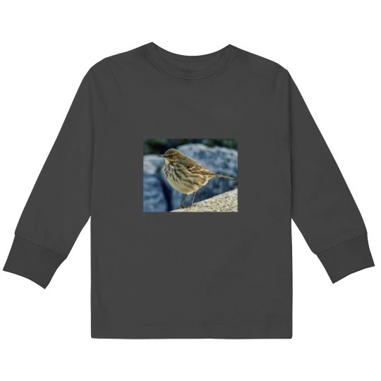 Discover The Finnmarken at Dusk in Tromso Kids Long Sleeve T-Shirts