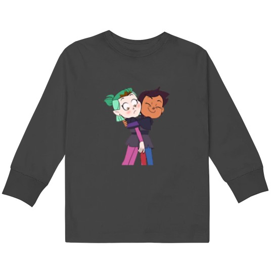 Discover Lumity Hug Kids Long Sleeve T-Shirts - Repeat Design