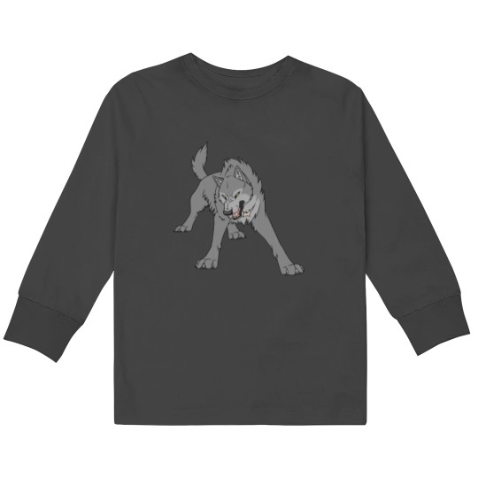 Discover Wolf's Rain - Tsume Kids Long Sleeve T-Shirts