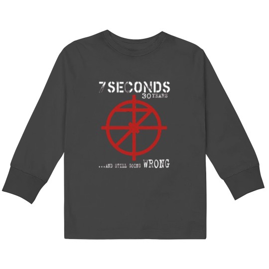 Discover Vintage 7 seconds band Poster Kids Long Sleeve T-Shirts