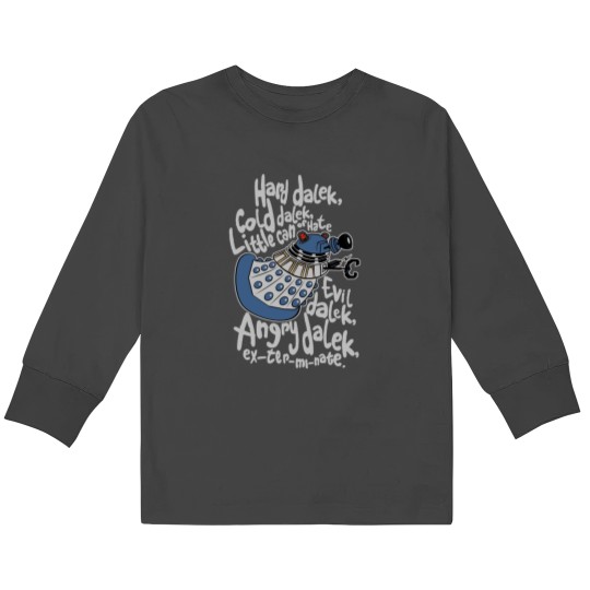 Discover Hard Dalek Kids Long Sleeve T-Shirts - Cold Dalek Movie Collection