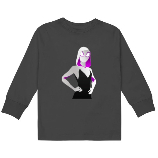 Discover Spider-Gwen Spider-Verse Kids Long Sleeve T-Shirts