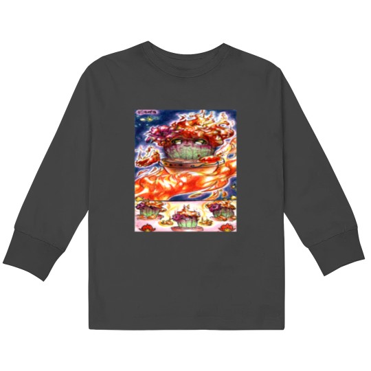 Discover Winner Cacti - Mimma (Echinocereus rigidissimus var. rubrispinus.) Kids Long Sleeve T-Shirts