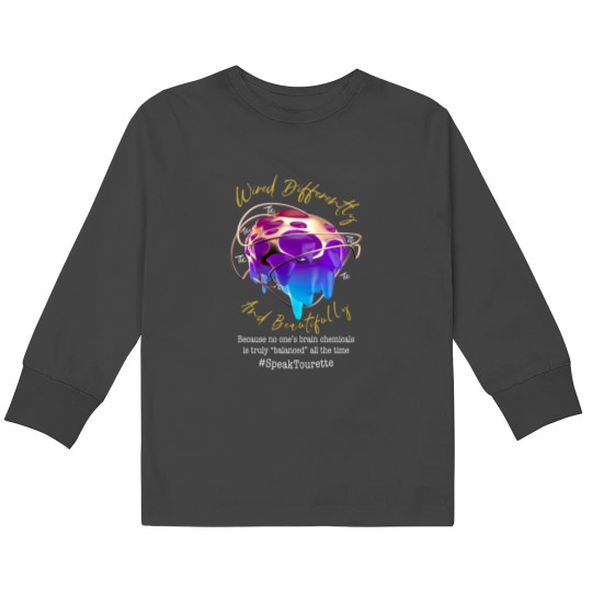 Discover Neurospicy Kids Long Sleeve T-Shirts