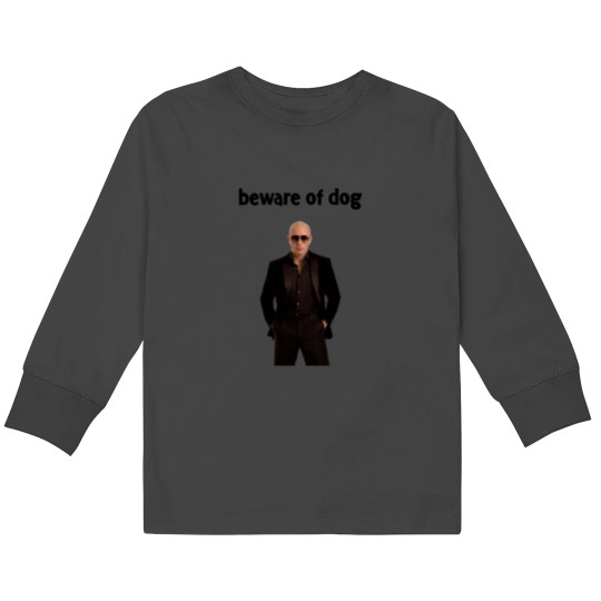 Discover Beware of Dog Kids Long Sleeve T-Shirts