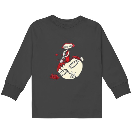 Discover Cut Hair Incubuss Kids Long Sleeve T-Shirts