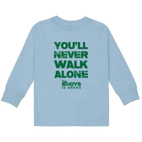 Discover You Will Never Walk Alone – The Bhoys Kids Long Sleeve T-Shirts