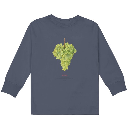Discover Grape or Vitis Kids Long Sleeve T-Shirts