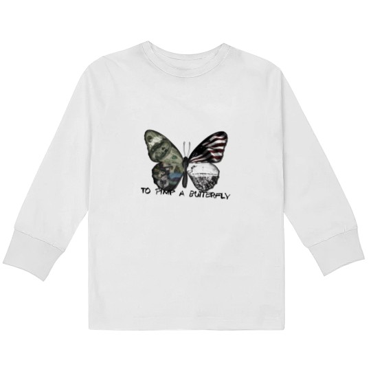 Discover To Pimp A Butterfly Kids Long Sleeve T-Shirts