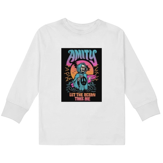 Discover THE AMITY AFFLICTION BAND Kids Long Sleeve T-Shirts