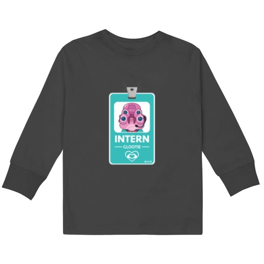 Discover Intern Glootie Lanyard Kids Long Sleeve T-Shirts
