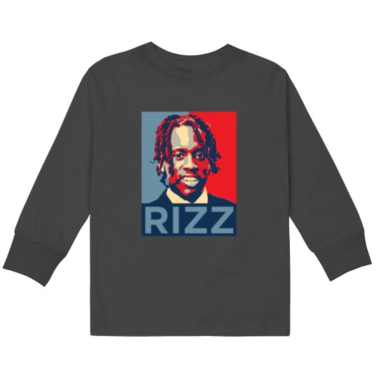 Discover KAI CENAT RIZZ Kids Long Sleeve T-Shirts