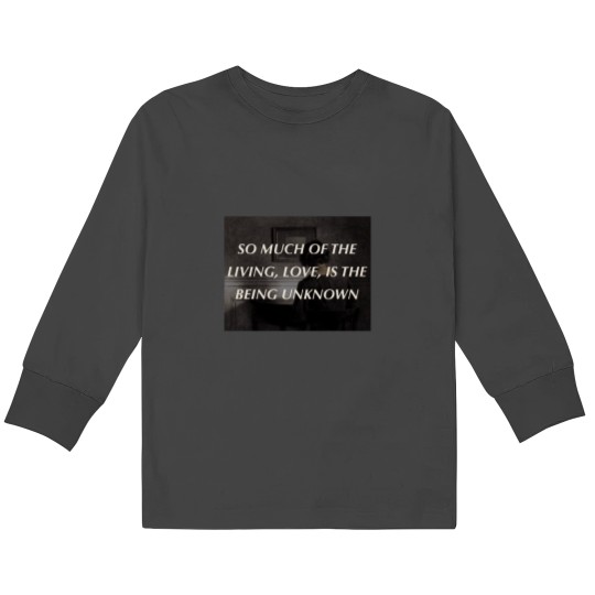 Discover UnknownNth lyrics art Kids Long Sleeve T-Shirts