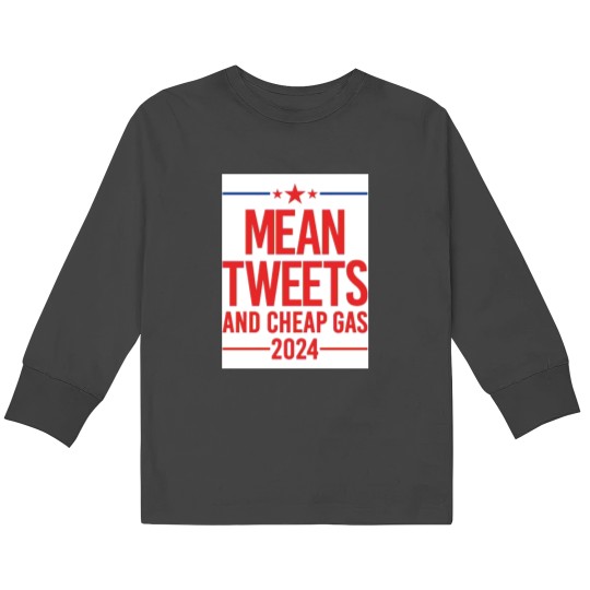 Discover Mean Tweets 2024 Kids Long Sleeve T-Shirts