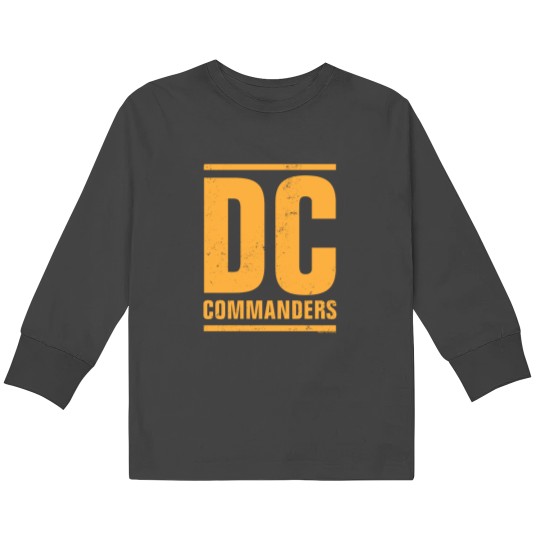 Discover Washington DC Commanders - Purkins ©2022 Original Desig n Kids Long Sleeve T-Shirts