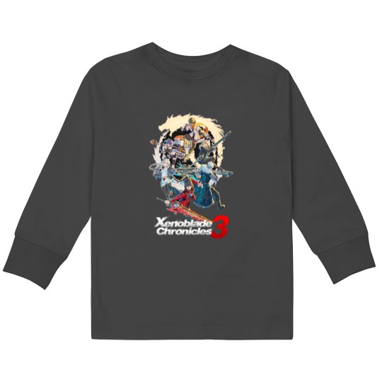 Discover All Times Of Xenoblade 3 Kids Long Sleeve T-Shirts