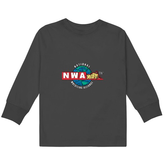Discover NWA - National Wrestling Alliance Kids Long Sleeve T-Shirts
