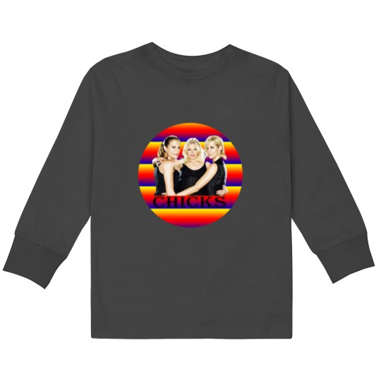 Discover Chicks Kids Long Sleeve T-Shirts