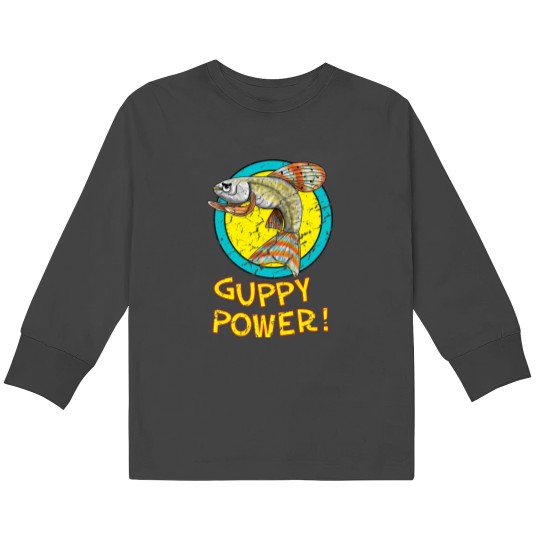 Discover Guppy Power! Kids Long Sleeve T-Shirts