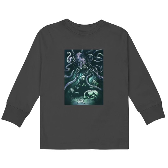 Discover Lovecraft Kids Long Sleeve T-Shirts