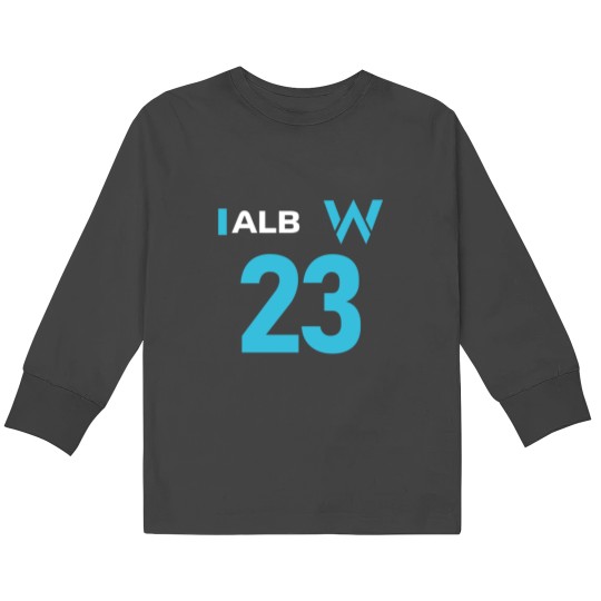 Discover Alex Albon Williams 2022 Kids Long Sleeve T-Shirts