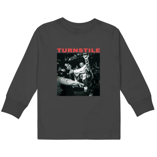 Discover Turnstile-American-Hardcore-Punk-Band Kids Long Sleeve T-Shirts