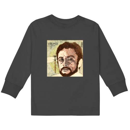 Discover Lenny Bruce Records Man Tshirts Cotton O Neck Kids Long Sleeve T-Shirts