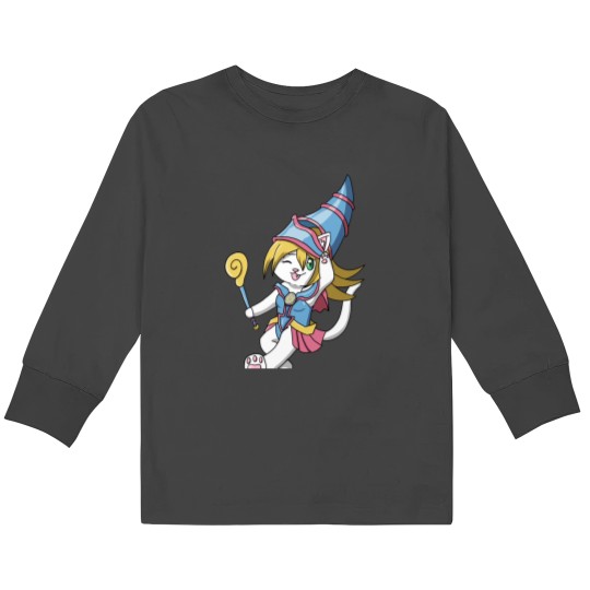 Discover cosplay cat Dark magician girl Kids Long Sleeve T-Shirts
