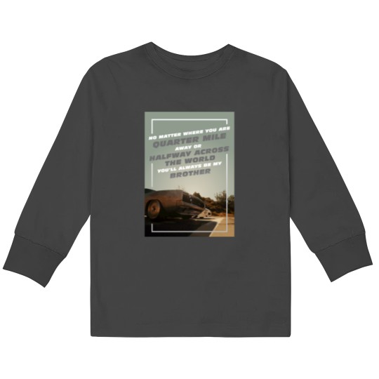Discover You_ll Always be my Brother! V2 Kids Long Sleeve T-Shirts