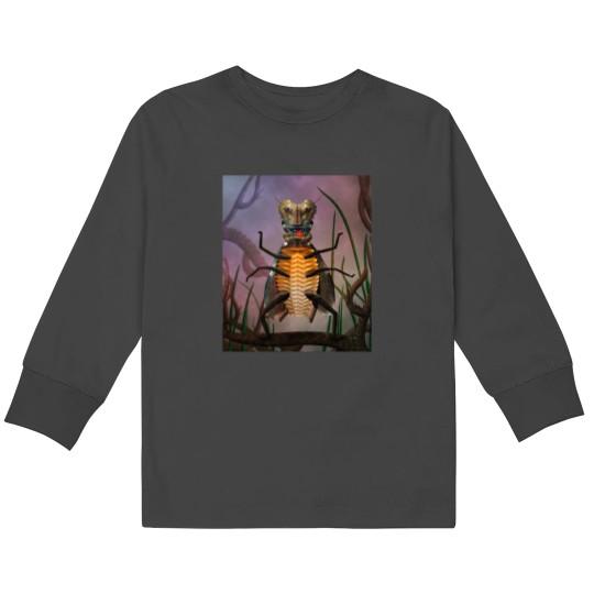 Discover Ugly but Happy Sticker Kids Long Sleeve T-Shirts