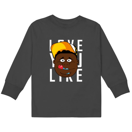 Discover Fat kid love cake Kids Long Sleeve T-Shirts