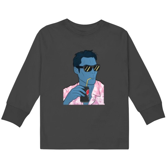 Discover Summertime Thrawn Kids Long Sleeve T-Shirts