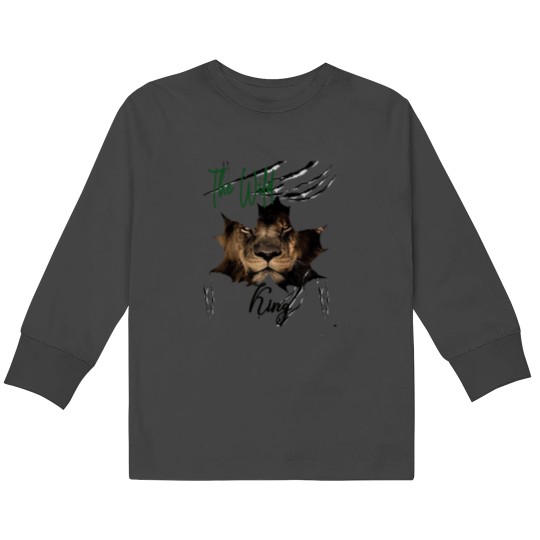 Discover Wonderful liondesign Kids Long Sleeve T-Shirts