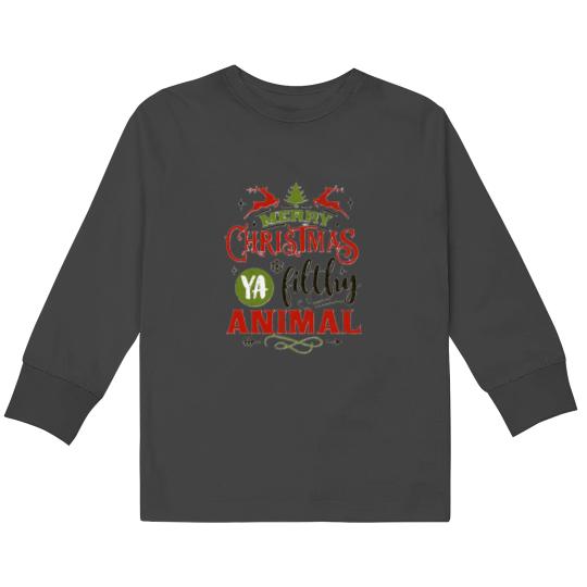 Discover Ya Filthy Animal Kids Long Sleeve T-Shirts